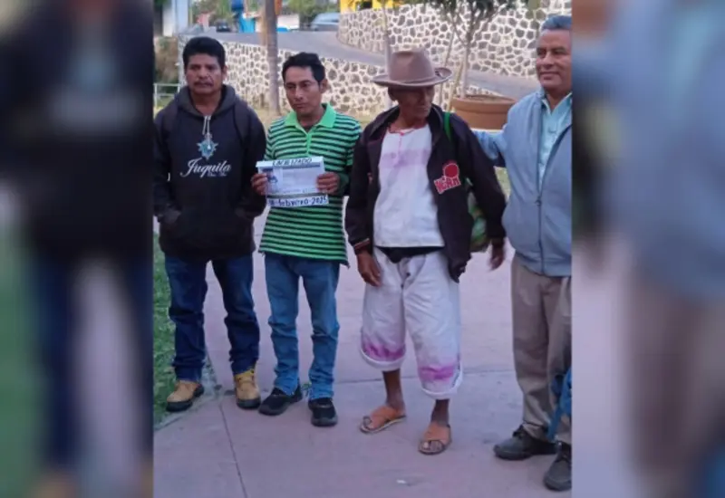 El reencuentro del joven con su padre y hermano se dio el pasado 18 de febrero