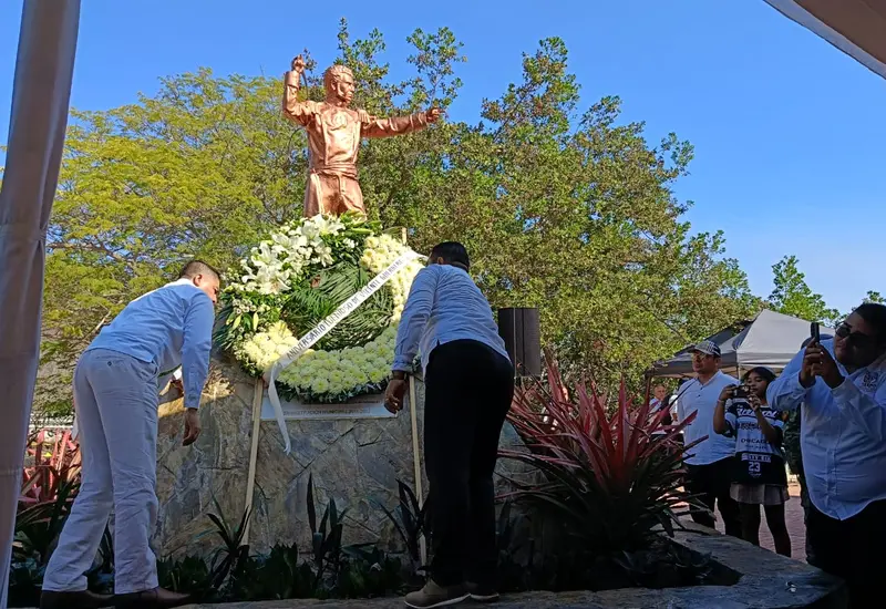 Conmemoración del 194 aniversario luctuoso del general y prócer mexicano, Vicente Guerrero.