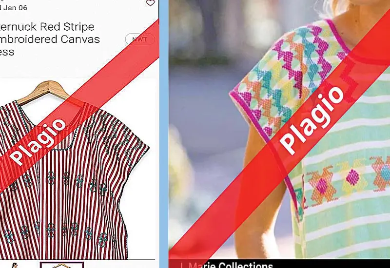Artesanas de San Juan Colorado expresan su repudio contra las marcas J. Marie Collections y Tuckernuck”.