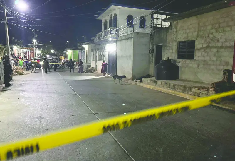 Los hechos violentos se registraron en la Séptima Sección de Juchitán.