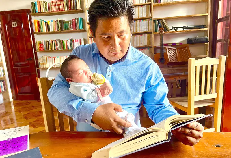La biblioteca se ubica en la colonia Reforma Agraria, en Santa Cruz Xoxocotlán.