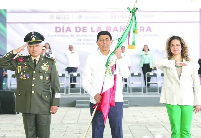 El Mandatario estatal llamó a la población a refrendar el amor por la patria y los valores que se han forjado a lo largo de la historia nacional.