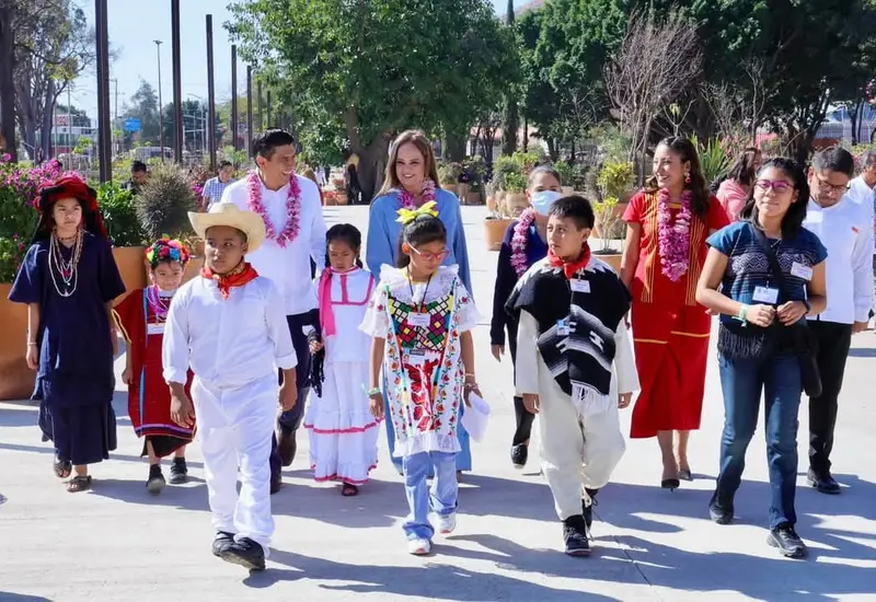 Jara Cruz inauguró el Diálogo Intergeneracional: Derechos de las Niñas, Niños y Adolescentes Indígenas y Afromexicanos para la creación del Plan Nacional de Desarrollo 2025-2030.