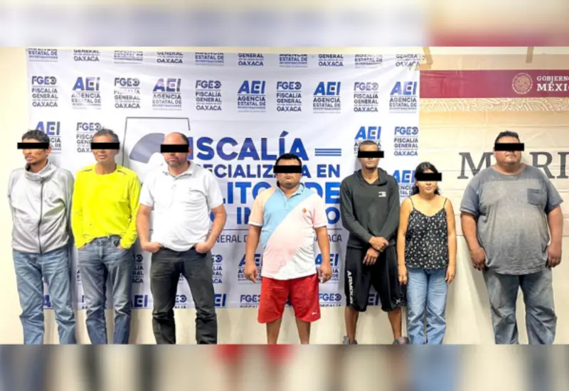 Siete personas fueron detenidas en el Istmo de Tehuantepec, acusados de narcomenudeo.