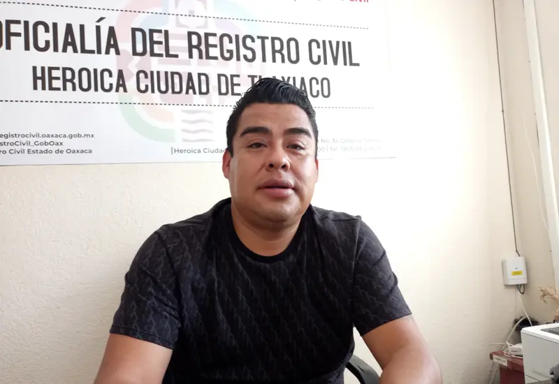 El oficial del Registro Civil señala que disminuye el número de registros para enlace matrimonial en bodas colectivas.