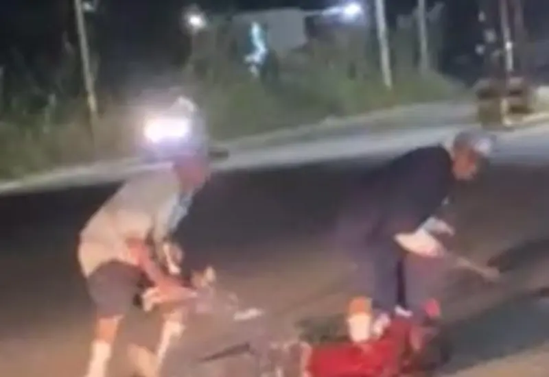 Gabriel alias El Gavilán, quien asestó machetazos al mototaxista en Cuilapam de Guerrero se entregó a la Fiscalía General del Estado.