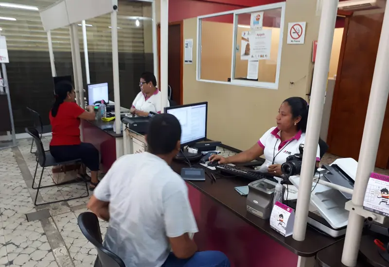 Módulos itinerantes atenderán el lunes hasta las 20:00 horas.