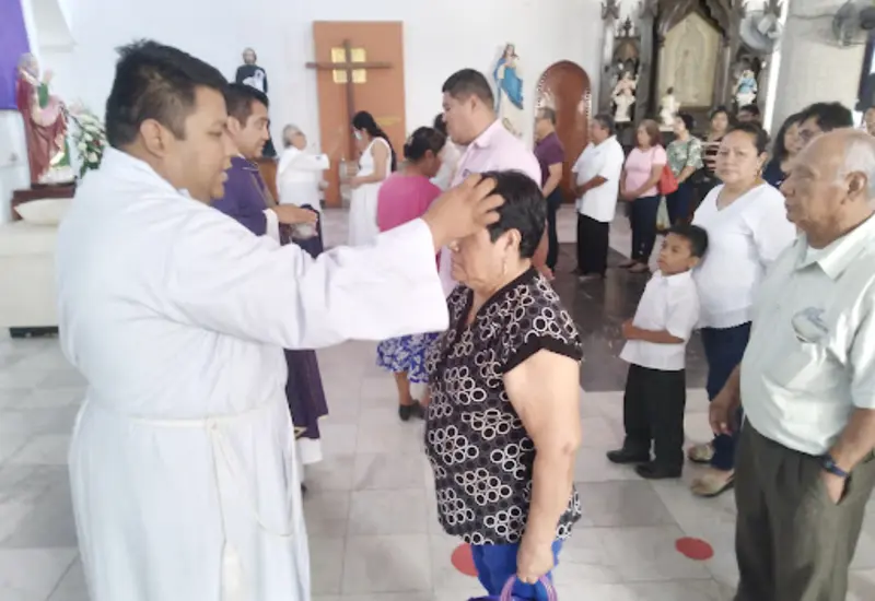 En Tehuantepec se celebra el Miércoles de Ceniza con el que principia la Cuaresma.