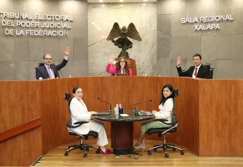 Destacan que la Sala Regional Xalapa resolvió mil 852 medios de impugnación en el periodo de referencia.