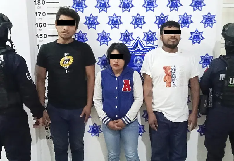 Las tres personas detenidas en el Mercado de Abasto quedaron a disposición de la autoridad ministerial.