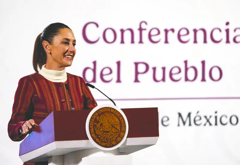  “Queremos que quienes viven en España conozcan la riqueza y la grandeza del México”, destacó la mandataria federal.  