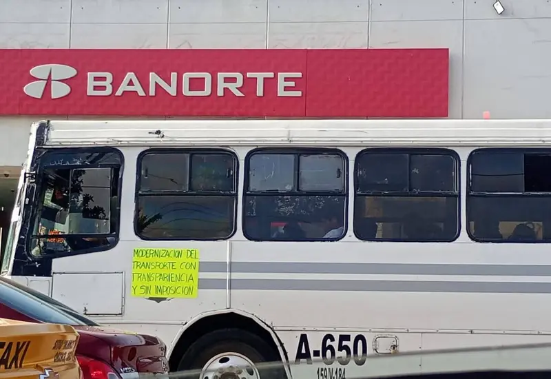 manifestacion-choferes-oaxaca
