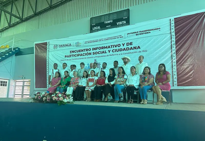 El foro regional se realizó en Huajuapan.