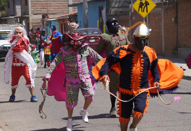 El carnaval de San Juan Bautista La Raya ha perdurado por más de un siglo.