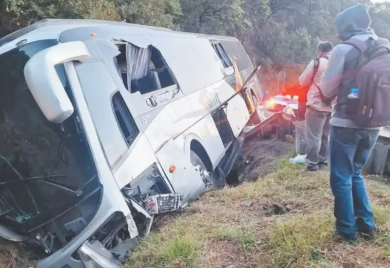 El accidente fue provocado por exceso de velocidad.