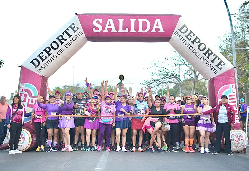 Más de 1300 mujeres tomaron la salida