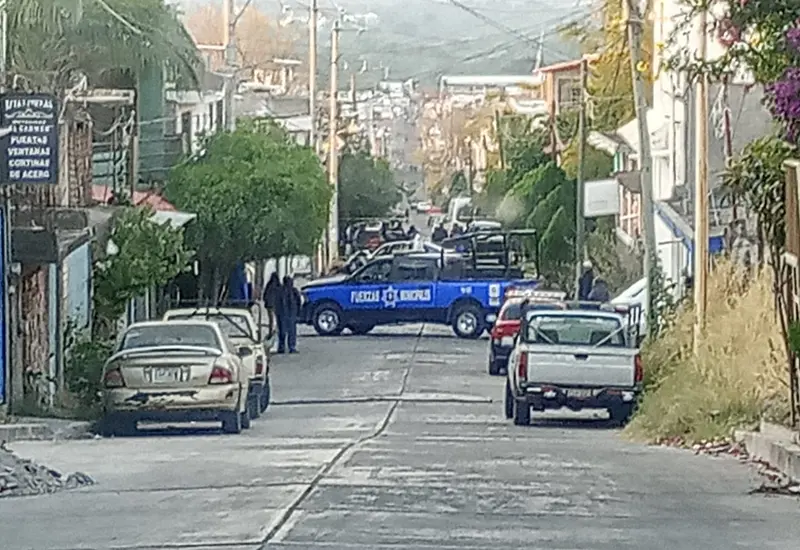 La Policía Municipal llegó solo para acordaron el área.