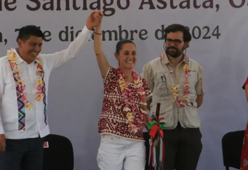 La presidenta de México visitará el estado de Oaxaca el próximo 21 de marzo.