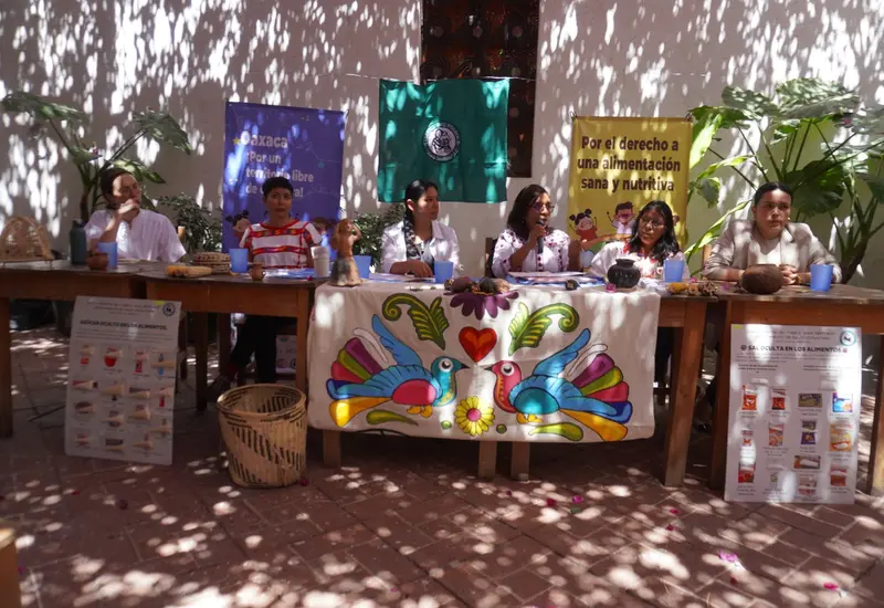 “Oaxaca sin chatarra” busca concientizar a la población para procurar alimentos saludables.