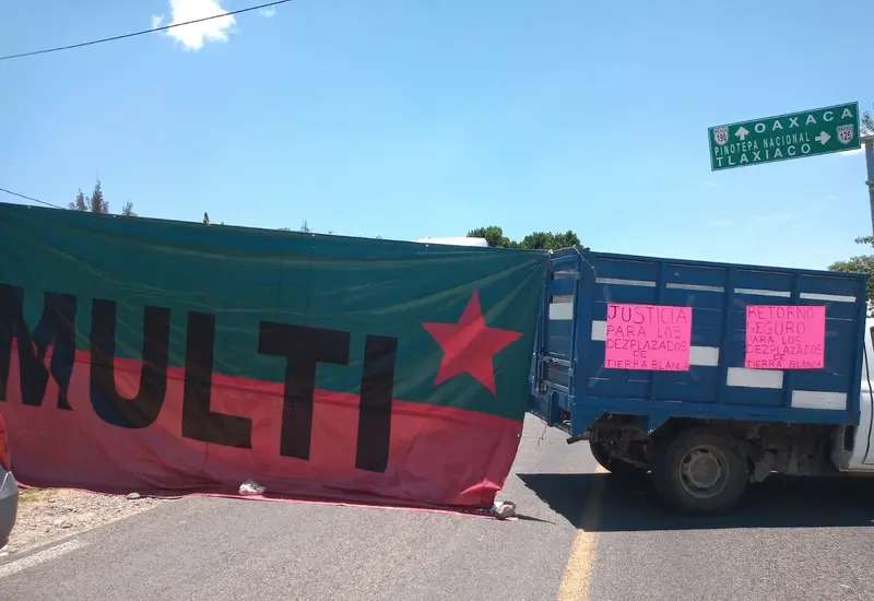 La situación en las comunidades del MULTI es de riego por la inseguridad en la zona.