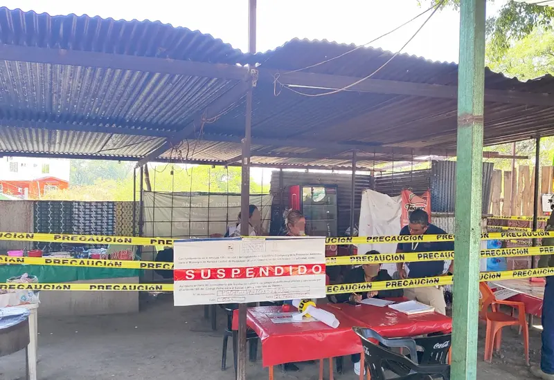 El negocio fue suspendido en Huajuapan.