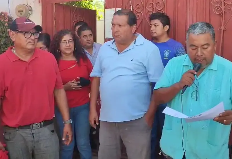 Alonso Sánchez, quien fue electo como el nuevo presidente de Bienes Comunales de Lieza tras obtener 104 votos en las elecciones.