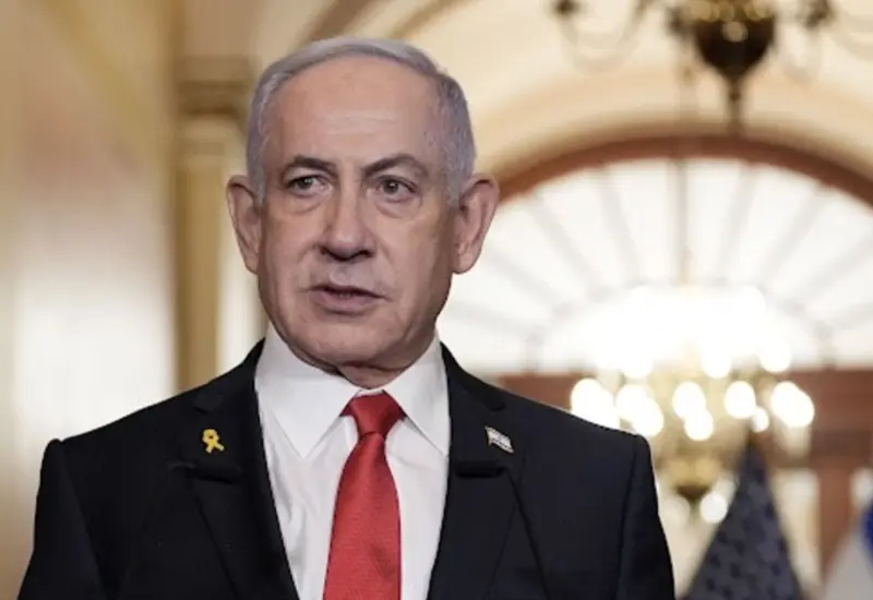 Retrato de Benjamín Netanyahu, el Primer Ministro de Israel, cuya figura y gestión se encuentran actualmente bajo escrutinio público.