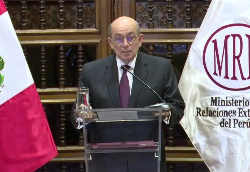 La ex primera ministra peruana, Betssy Chávez, durante su proceso judicial por el presunto delito de conspiración contra el Estado de Perú.