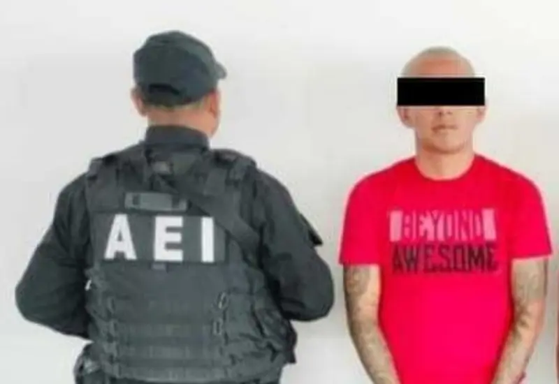 César Alexander, alias 'El Furcio', fue detenido en Michoacán, acusado de un homicidio cometido en la ciudad de Matías Romero, Oaxaca.