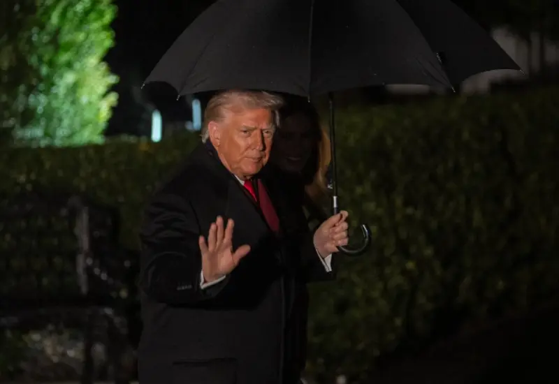 El expresidente Donald Trump, cuyo caso por supuesta conspiración electoral fue desestimado, aunque 14 personas más todavía enfrentan cargos.