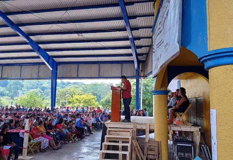 Avance del proceso electoral en Oaxaca, donde se han realizado 303 elecciones por Sistemas Normativos Internos, alcanzando un 73.37% de progreso total.
