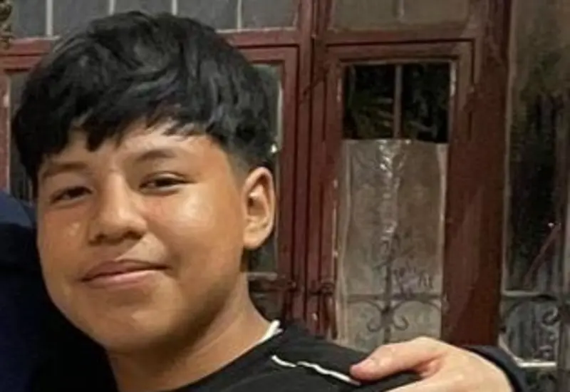 Fotografía de Erik Zoe Saavedra Sánchez, el joven estudiante del COBAO de El Espinal que se encuentra reportado como desaparecido.