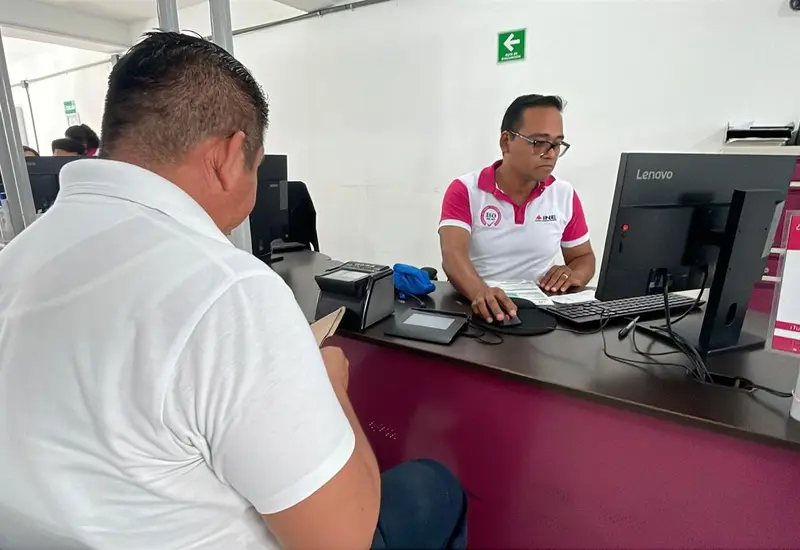 José Eduardo Mora Melchor asumió el cargo como nuevo titular de la Vocalía Ejecutiva en la 07 Junta Distrital del INE.