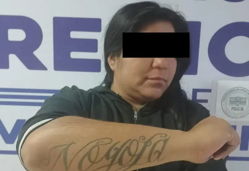 Fotografía de 'La Serranita', mujer que fue vinculada a proceso por su presunta participación en un robo cometido con violencia.