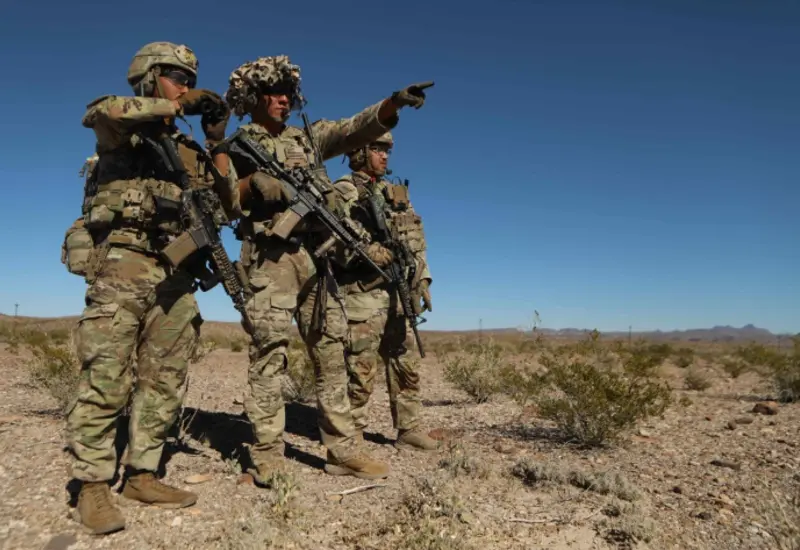 El senador Marco Rubio durante una comparecencia, donde descarta el envío de fuerzas armadas a México si no existe una solicitud oficial.