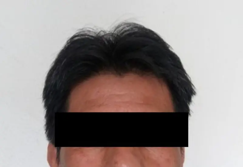 Fotografía de Mario N.B., quien fue condenado a 40 años de prisión por cometer un homicidio en la región de la Mixteca.