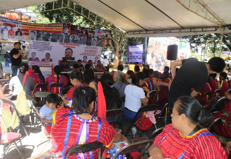 Integrantes del MULT denuncian simulación y exigen justicia para las hermanas Adriana y Virginia Ortiz, pidiendo castigo para los responsables del crimen.