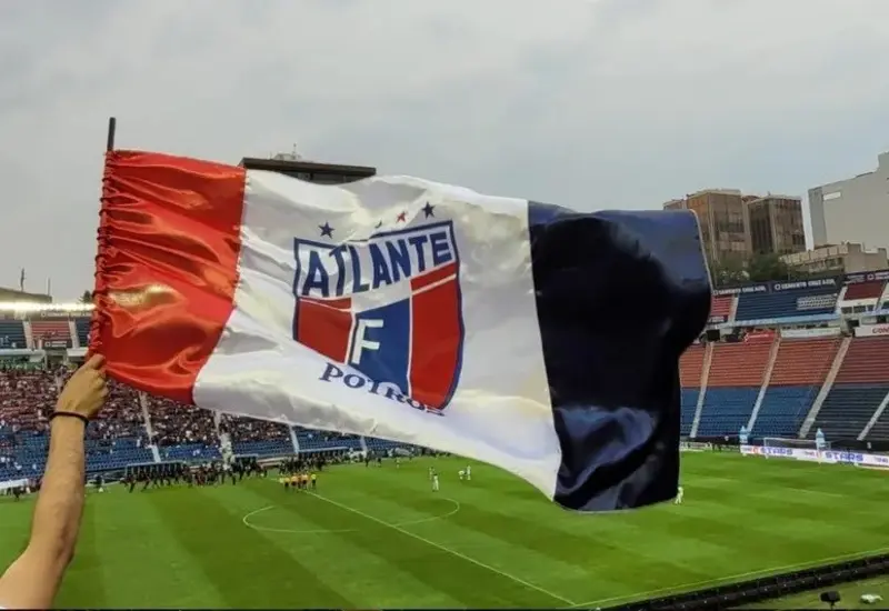 El equipo de fútbol los Potros del Atlante celebra su esperado regreso a la Liga MX, la primera división de México.