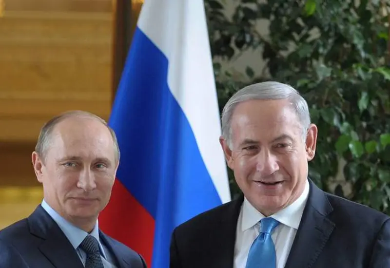 El presidente ruso Vladimir Putin y el primer ministro israelí Benjamin Netanyahu en un diálogo telefónico sobre la situación en Gaza y Medio Oriente.