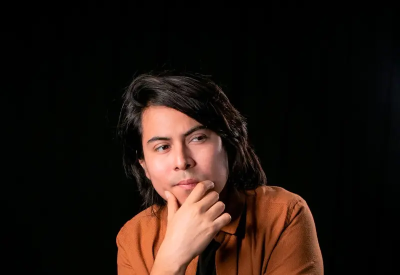 El cineasta Rogelio Chicatti, cuyo trabajo ha sido presentado con éxito en festivales de cine independiente en Ciudad Madero, León y CDMX.