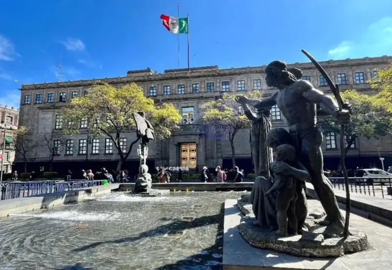 Foto de archivo de la fachada de la Suprema Corte de Justicia de la Nación (SCJN), institución que rechazó revivir el fondo para víctimas.