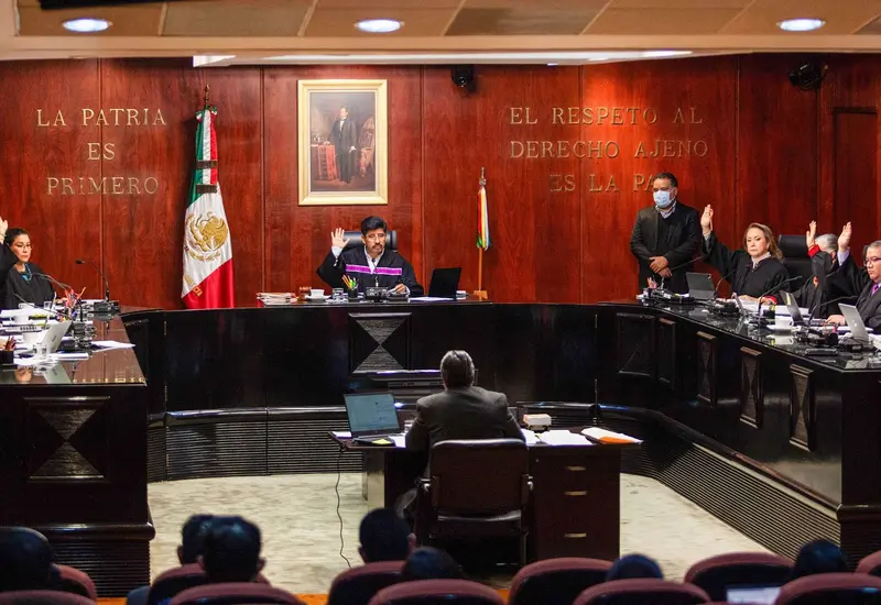 La Suprema Corte de Justicia de la Nación, donde se determinó que la obligación alimentaria no puede evadirse sin una razón válida.