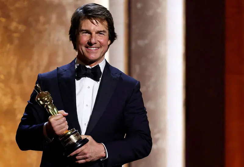 El actor Tom Cruise recibe el Oscar Honorífico de la Academia en reconocimiento a su legendaria trayectoria en la industria del cine.