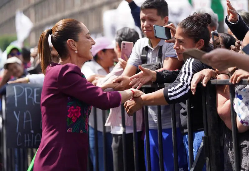 Liderazgo, honestidad y un profundo amor por México caracterizan a la titular del Ejecutivo. Foto: Presidencia de la República