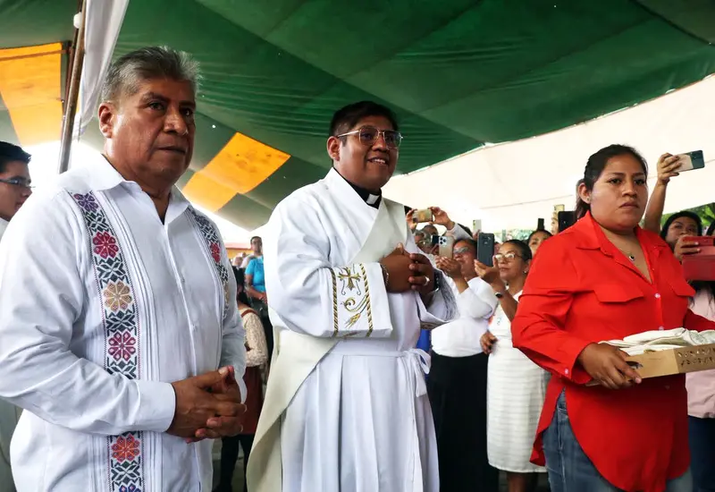 El nuevo sacerdote fue llamado a ser causa de consuelo y servicio.