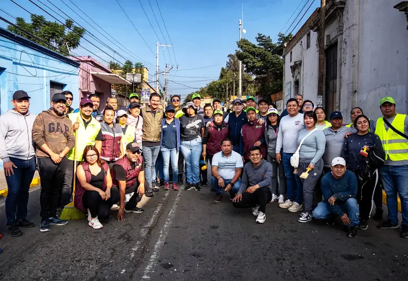 Participaron autoridades municipales y habitantes del Exmarquesado. Foto: Cortesía