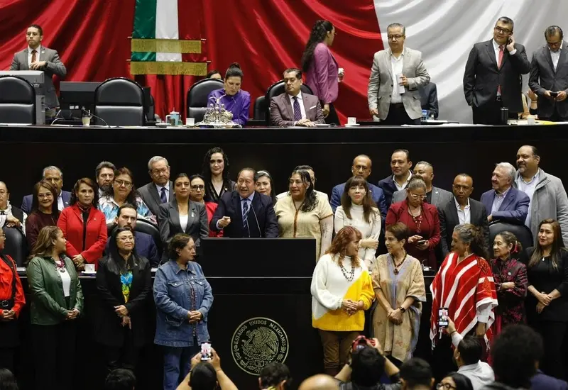 Sesión en la Cámara de Diputados. Foto: La Jornada