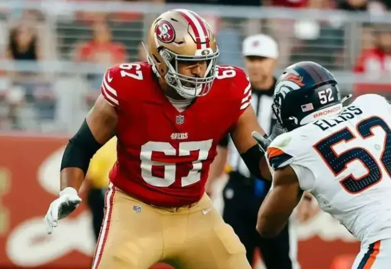 El liniero mexicano Isaac Alarcón fue reecontratado por San Francisco, para continuar su carrera en la NFL