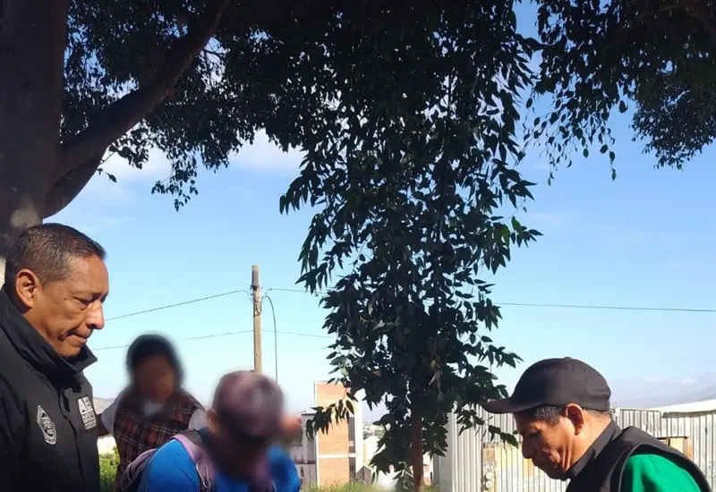 La perrita estaba en malas condiciones de salud