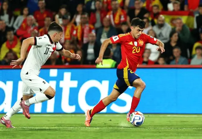 España venció 2-0 a Georgia en el Estadio Manuel Martínez Valero de Elche